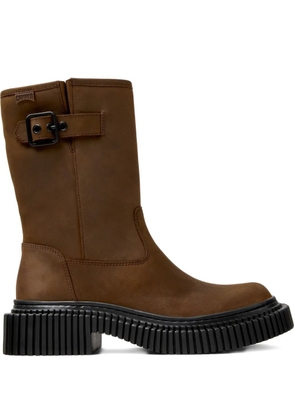 Camper 33mm Pix Berlin buckle-embellished boots - Brown