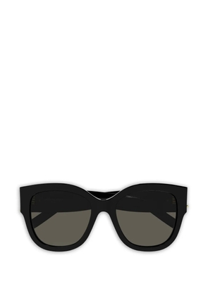 Saint Laurent Eyewear oversized-frame sunglasses - Black