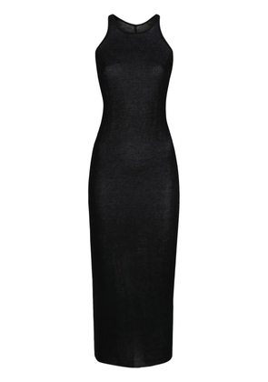 Rick Owens ribbed sleeveless dress - Black