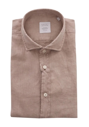 Xacus linen button-down shirt - Pink