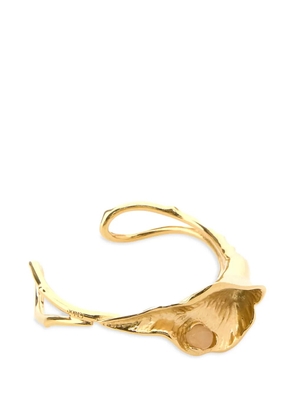 Chloé pink detail bangle - Gold