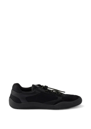 Prada Speedrock mesh panelled sneakers - Black