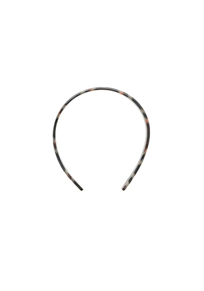 Burberry check headband - Brown