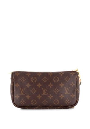Louis Vuitton Pre-Owned Multi Pochette Accessoires Monogram Canvas crossbody bag - Brown