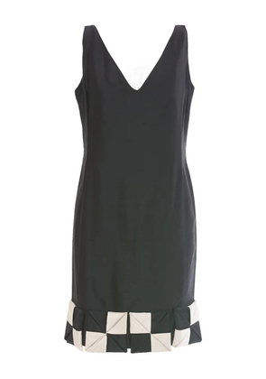 Fontana Vintage cotton mini dress - Black