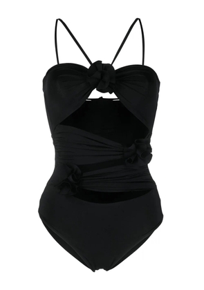 Maygel Coronel cut-out detail swimsuit - Black