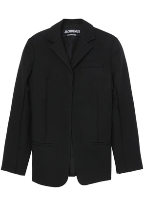 Jacquemus La veste Caraco inside-out blazer - Black