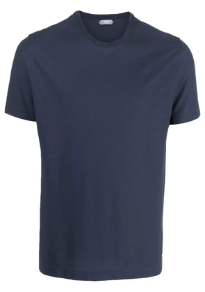 Zanone round-neck T-shirt - Blue