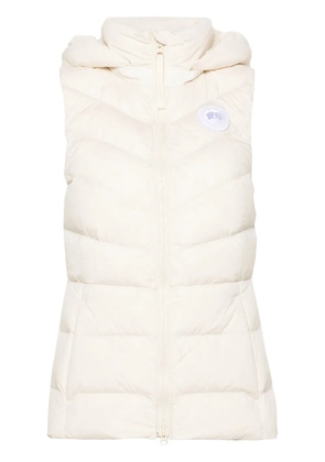 Canada Goose Clair hooded puffer gilet - Neutrals