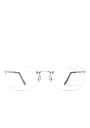 Blackfin Aero A-N rimless-frame glasses - Blue