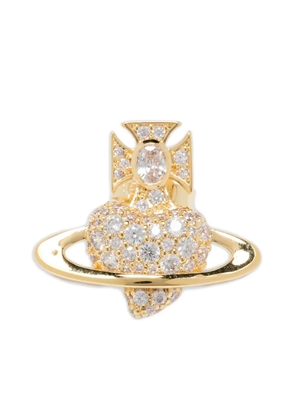 Vivienne Westwood Agnatha crystal-embellished earrings - Gold