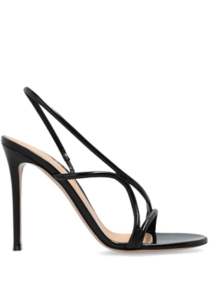 Gianvito Rossi 115mm leather sandals - Black