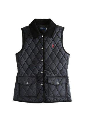 Polo Ralph Lauren corduroy quilted gilet - Black