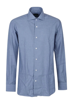 Barba cotton shirt - Blue