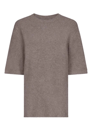LouLou de Saison short-sleeve sweater - Brown