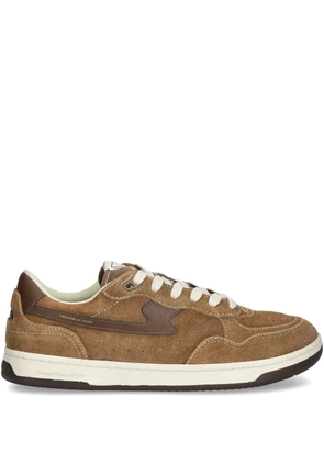 Stepney Workers Club Pro-Cup suede leather sneakers - Brown