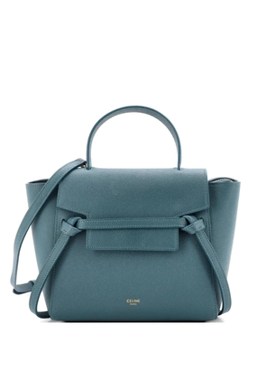 Celine Pre-Owned Belt Bag Textured Leather Nano shoulder bag - Green