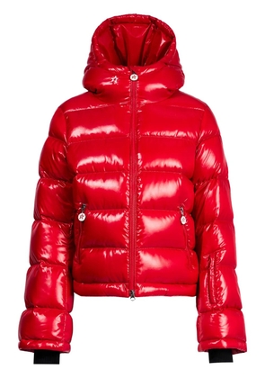 Perfect Moment Polar Flare puffer jacket - Red
