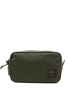 Filson zip-top wash bag - OTTER GREEN