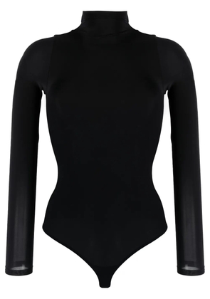 Wolford Buenos Aires String semi-sheer bodysuit - Black