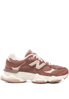 New Balance suede panelled sneakers - Red