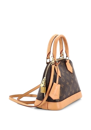 Louis Vuitton Pre-Owned Alma Handbag Monogram Canvas BB crossbody bag - Brown