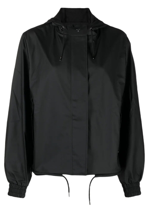 Rains String W hooded rain jacket - Black