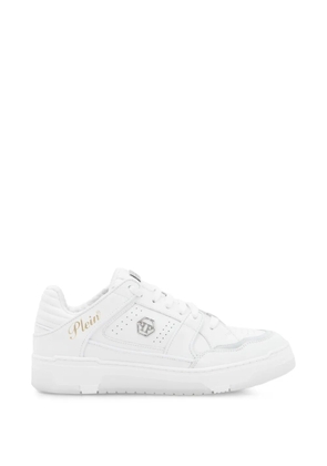 Philipp Plein Hexagon lo-top sneakers - White