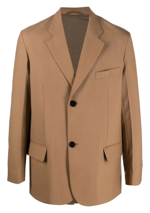 Marni single-breasted tailored blazer - Brown