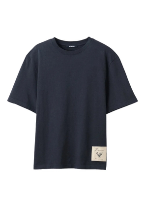 Jacquemus Torneo label logo T-shirt - Blue