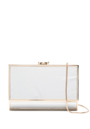 Simkhai Maddox Mirror clutch bag - Gold
