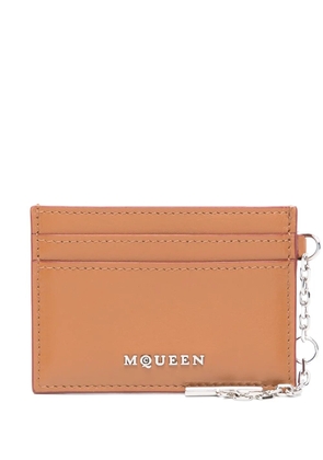 Alexander McQueen Sling card holder - Brown