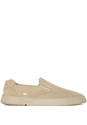 Osklen suede slip-on sneakers - Neutrals