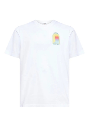 Casablanca L'Arche printed T-shirt - White
