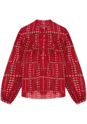 MARANT ÉTOILE Salika blouse - Red