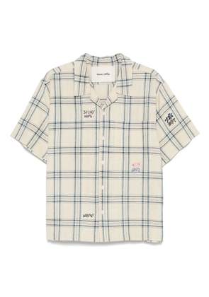 STORY mfg. Greeting shirt - Neutrals