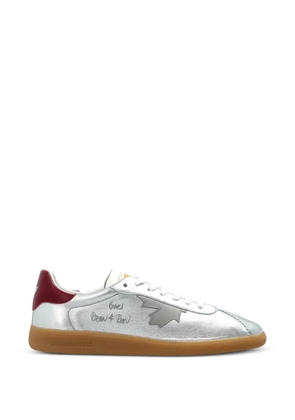 DSQUARED2 Rebels lace-up fastening sneakers - Silver