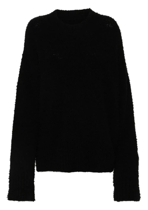 Uma Wang crew neck sweater - Black