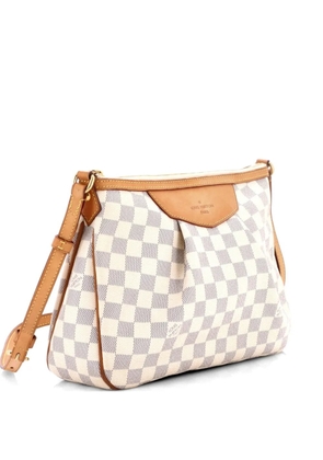 Louis Vuitton Pre-Owned Siracusa Handbag Damier PM crossbody bag - White