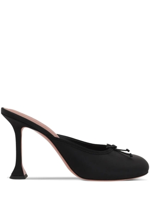 Amina Muaddi 95mm Lila mules - Black