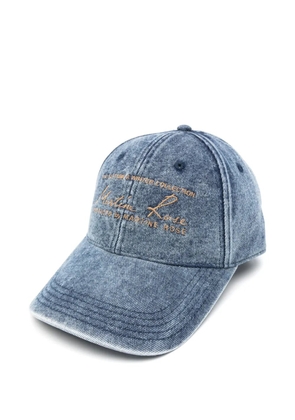 Martine Rose Signature cap - Blue