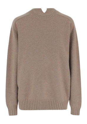 Carven crew-neck cashmere sweater - Neutrals