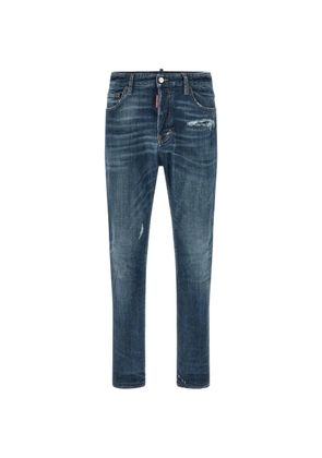 DSQUARED2 stonewashed-effect straight jeans - Blue