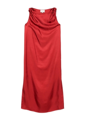 LouLou de Saison Moun midi dress - Red