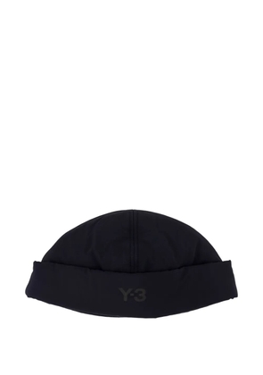 Y-3 adjustable-cuff beanie - Black