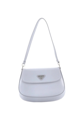 Prada Pre-Owned Cleo Flap Shoulder Bag Spazzolato Leather Small hobo bag - Grey