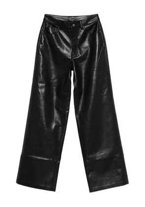 ANINE BING Manon elasticated trousers - Black