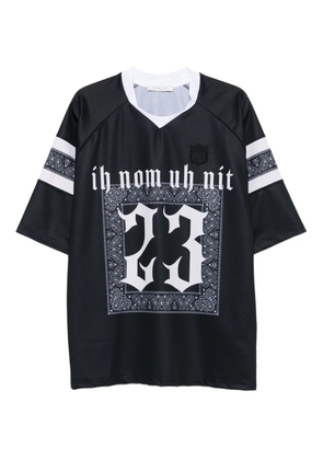 Ih Nom Uh Nit logo-print T-shirt - Black
