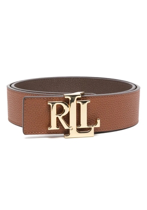 Lauren Ralph Lauren logo-buckle belt - Brown
