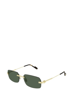 Cartier Eyewear square-frame sunglasses - Gold